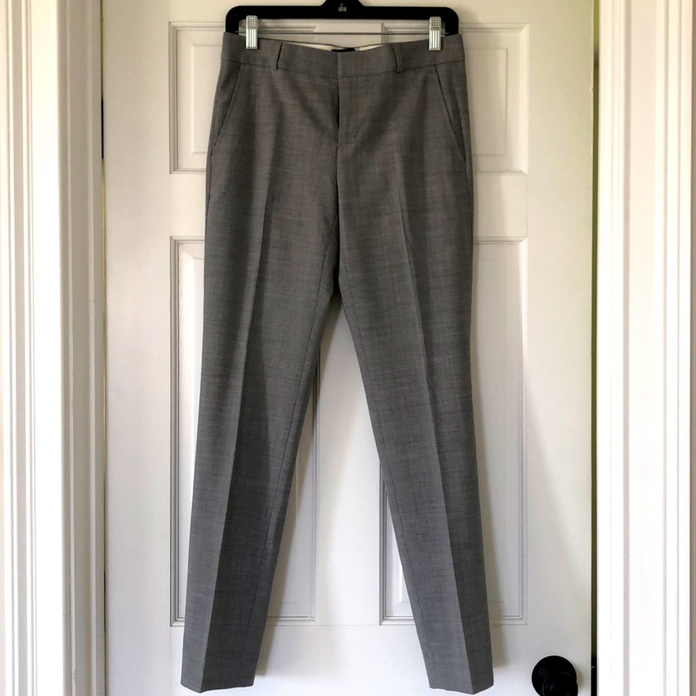 Banana Republic light grey wool pants